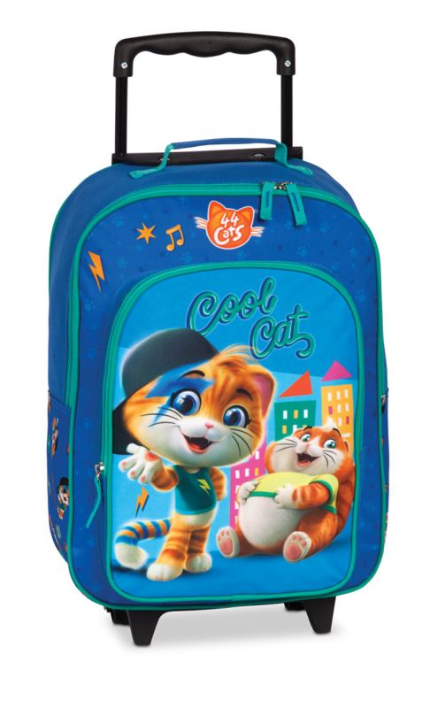 BØRNEKUFFERT TROLLEY 44 CATS