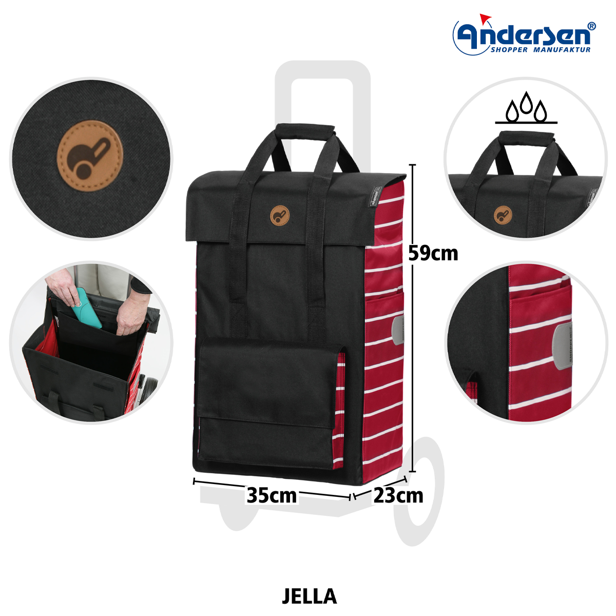 Scala Jella Indkøbsvogn