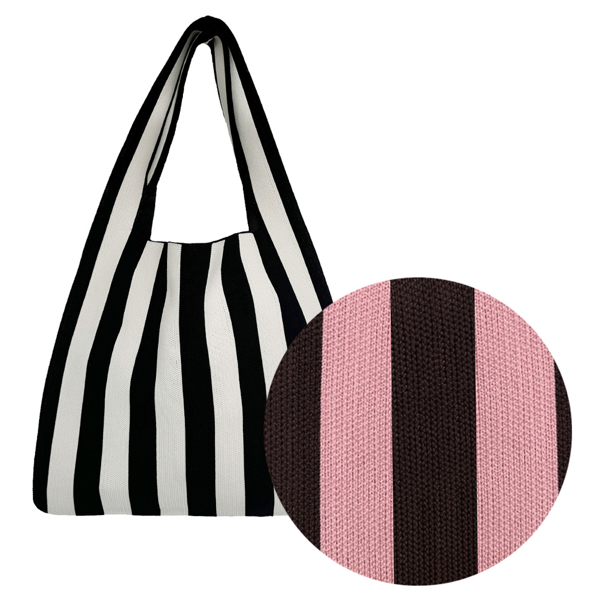 Rosa/Mørkebrun Stribet 07
Rosa/Mørkebrun Stribet 07