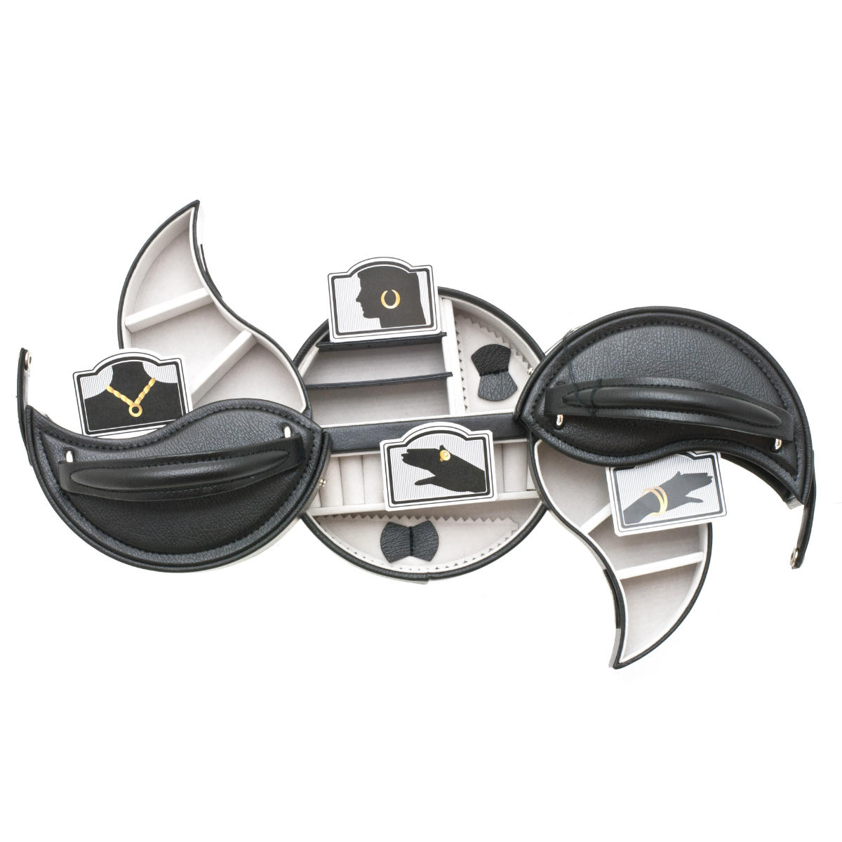 Rundt Smykkeskrin Euclide PU