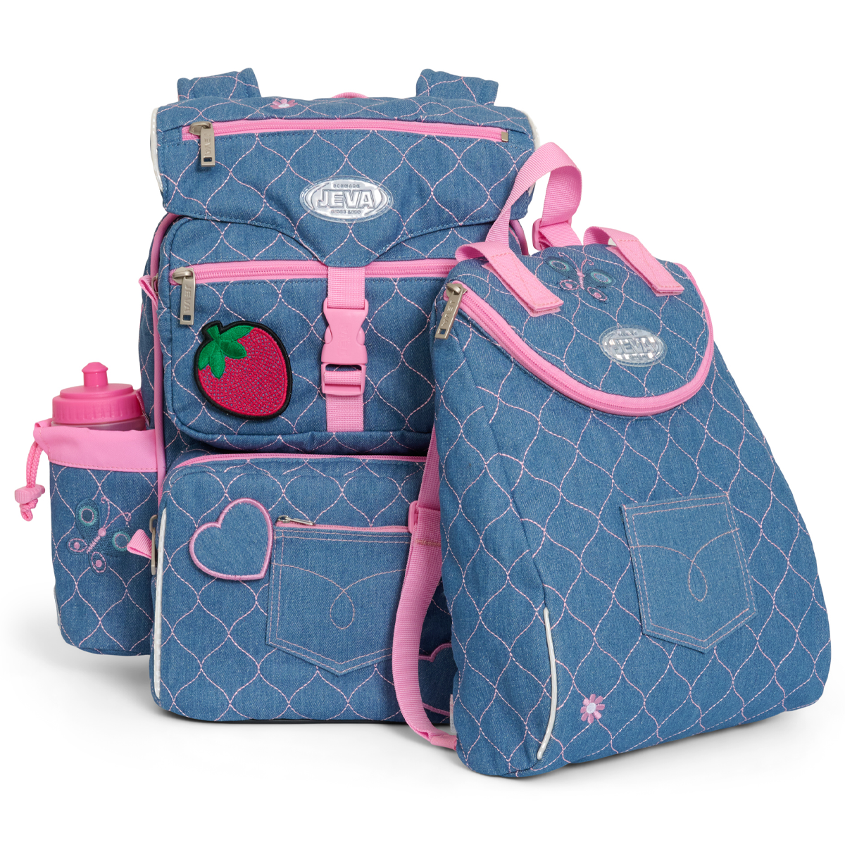 Beginners Denim Girl Skoletaske