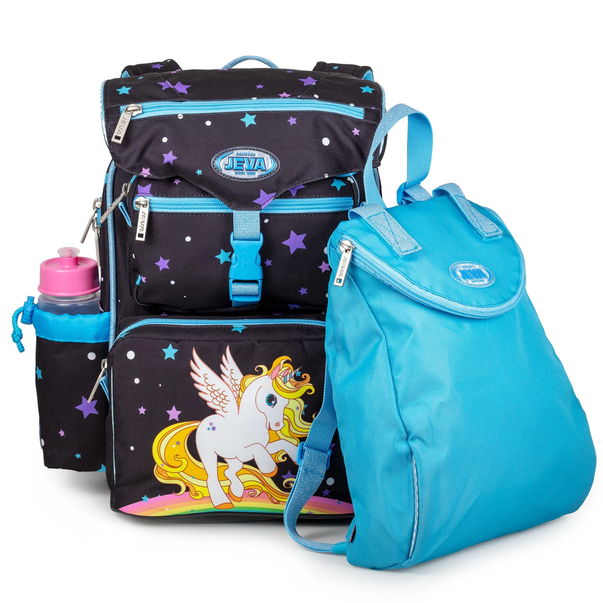 Beginners Golden Unicorn Skoletaske