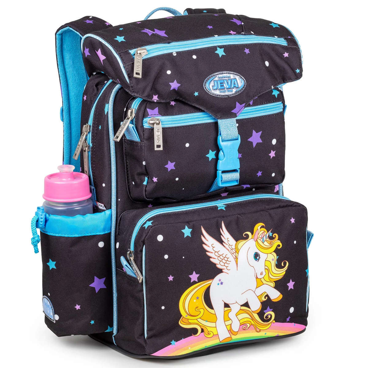 Beginners Golden Unicorn Skoletaske