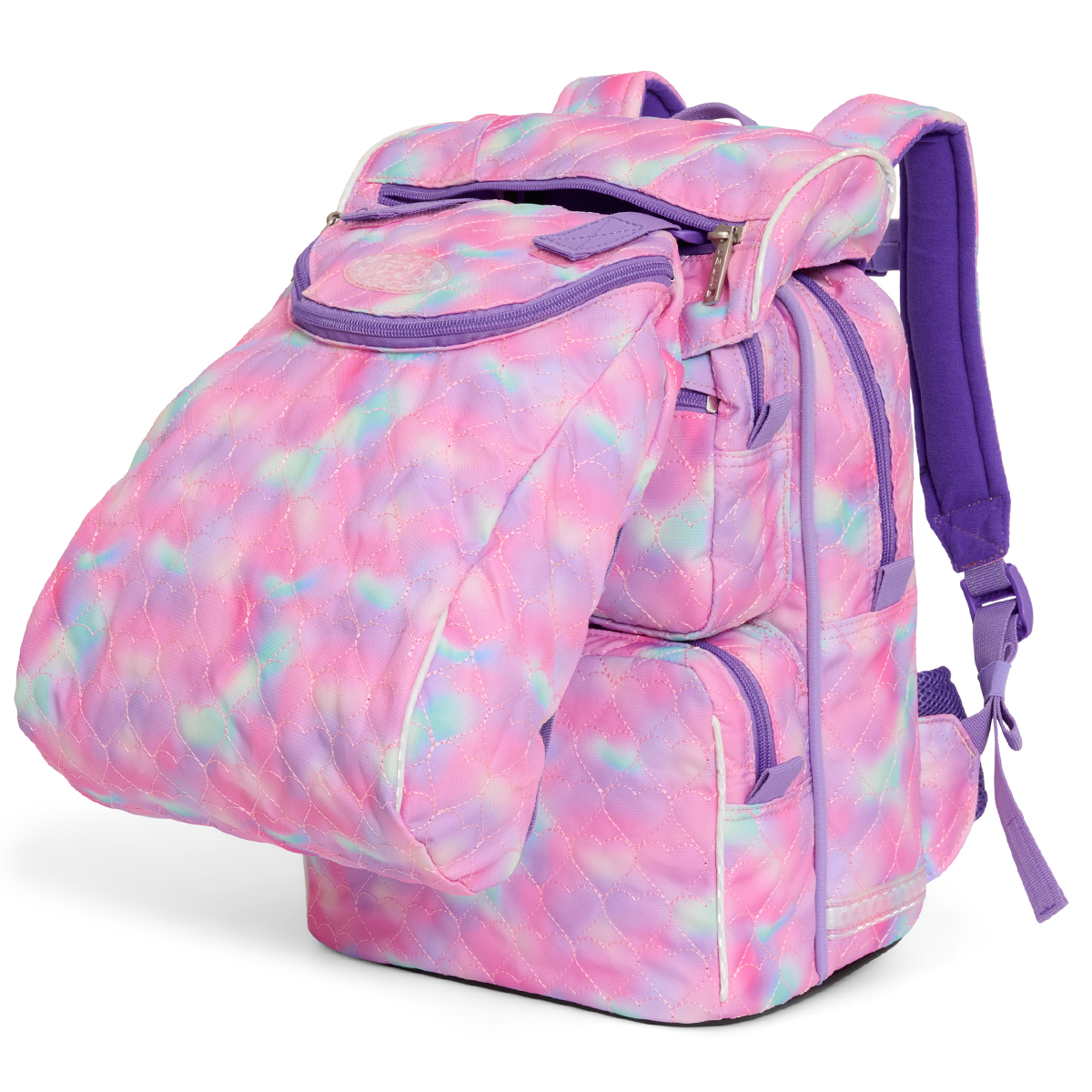 Beginners Rainbow Quilt Skoletaske