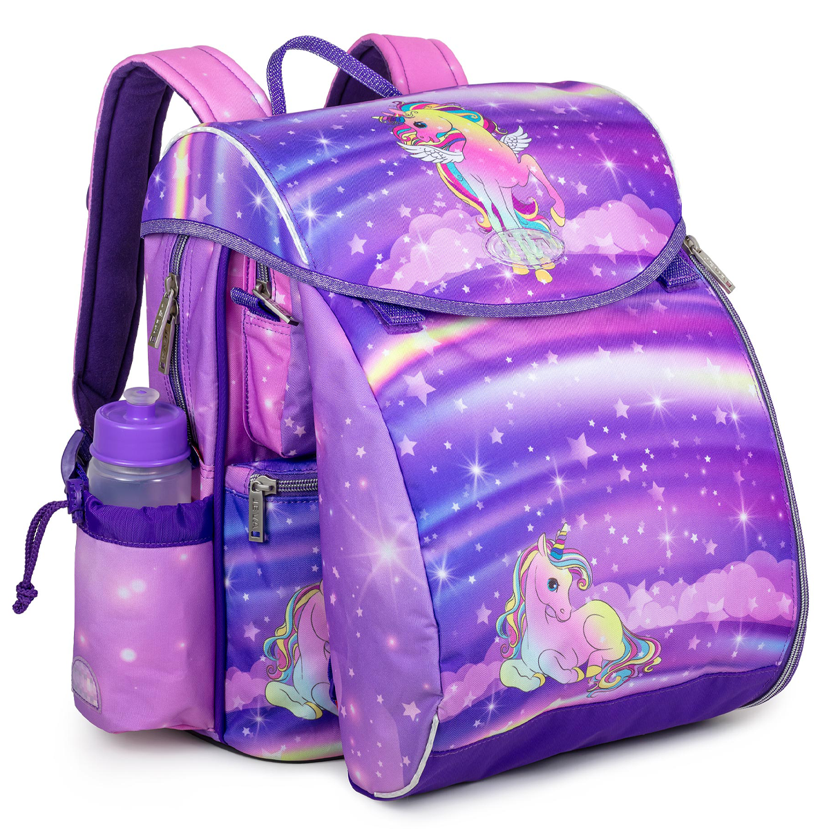 Intermediate Unicorn Friends Skoletaske