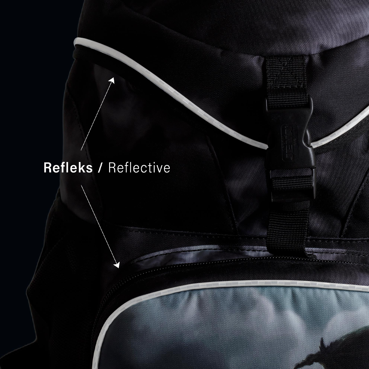 Learner Fly Dragon Skoletaske