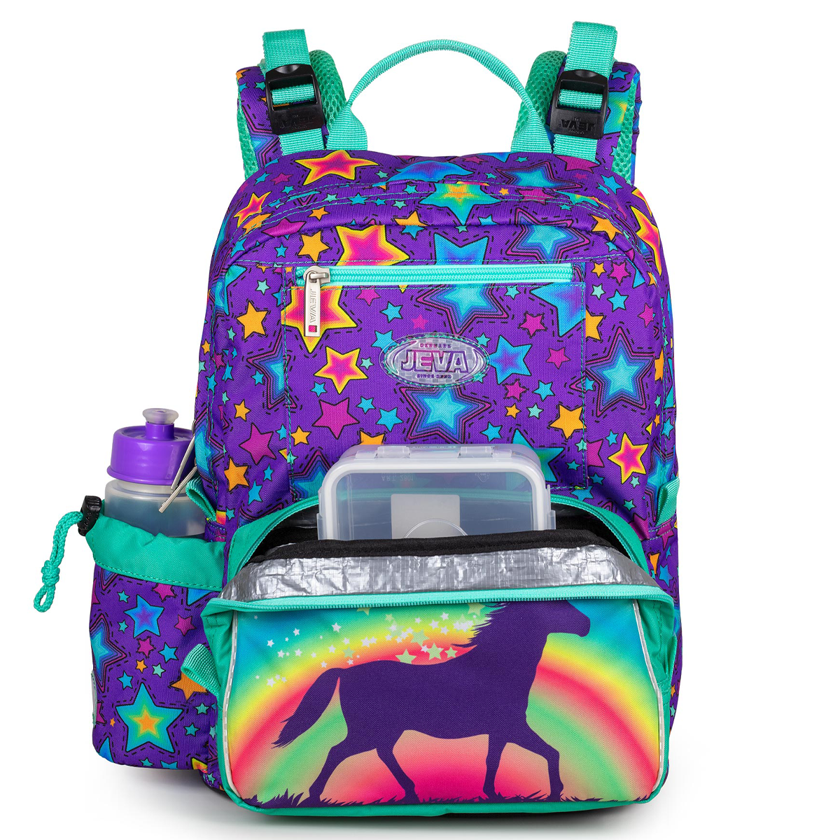 Start-Up Rainbow Unicorn Candy Skoletaske