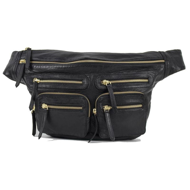 ReDesigned Ly skindtaske Black skuldertaske bumbag