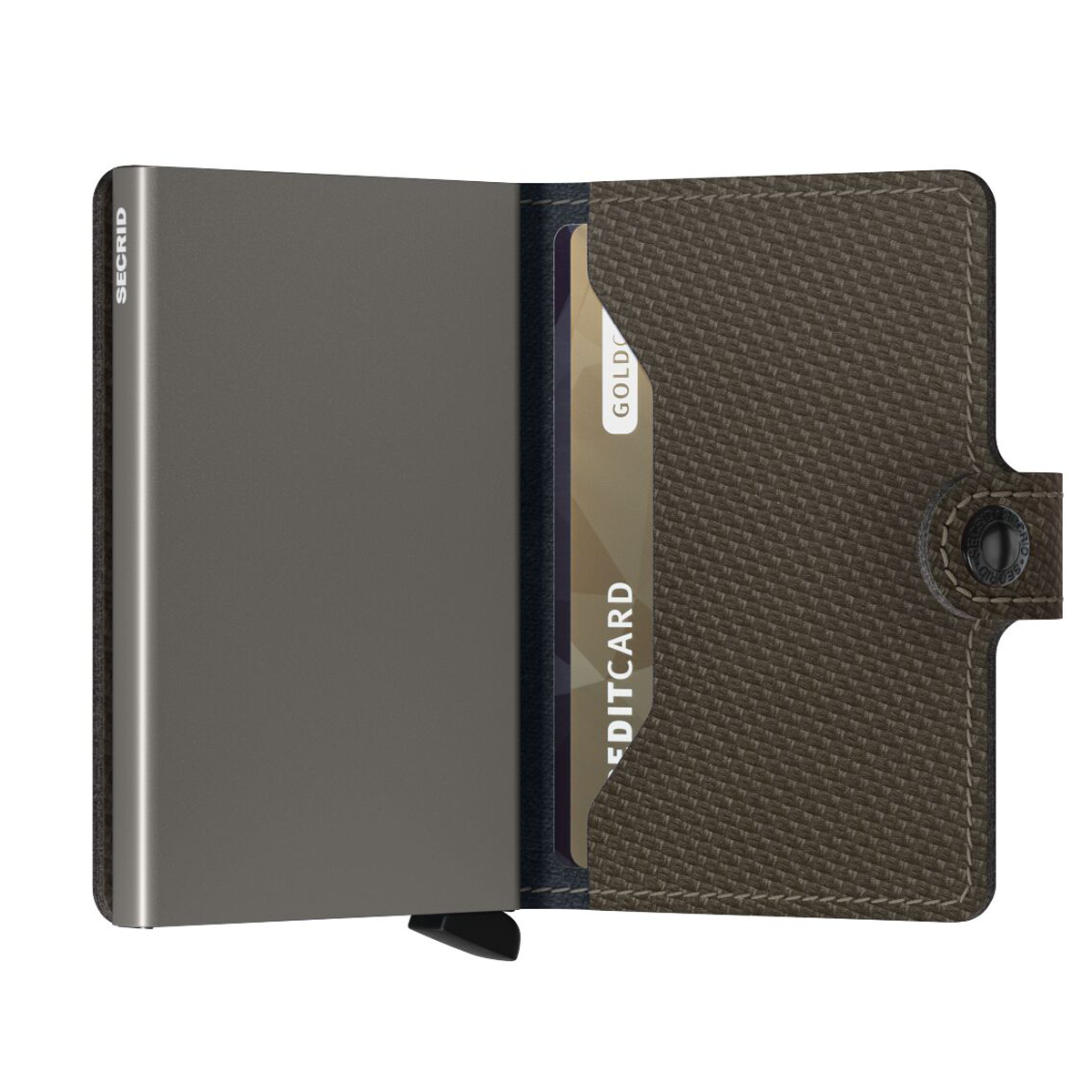 MINIWALLET CARBON KHAKI KORTHOLDER