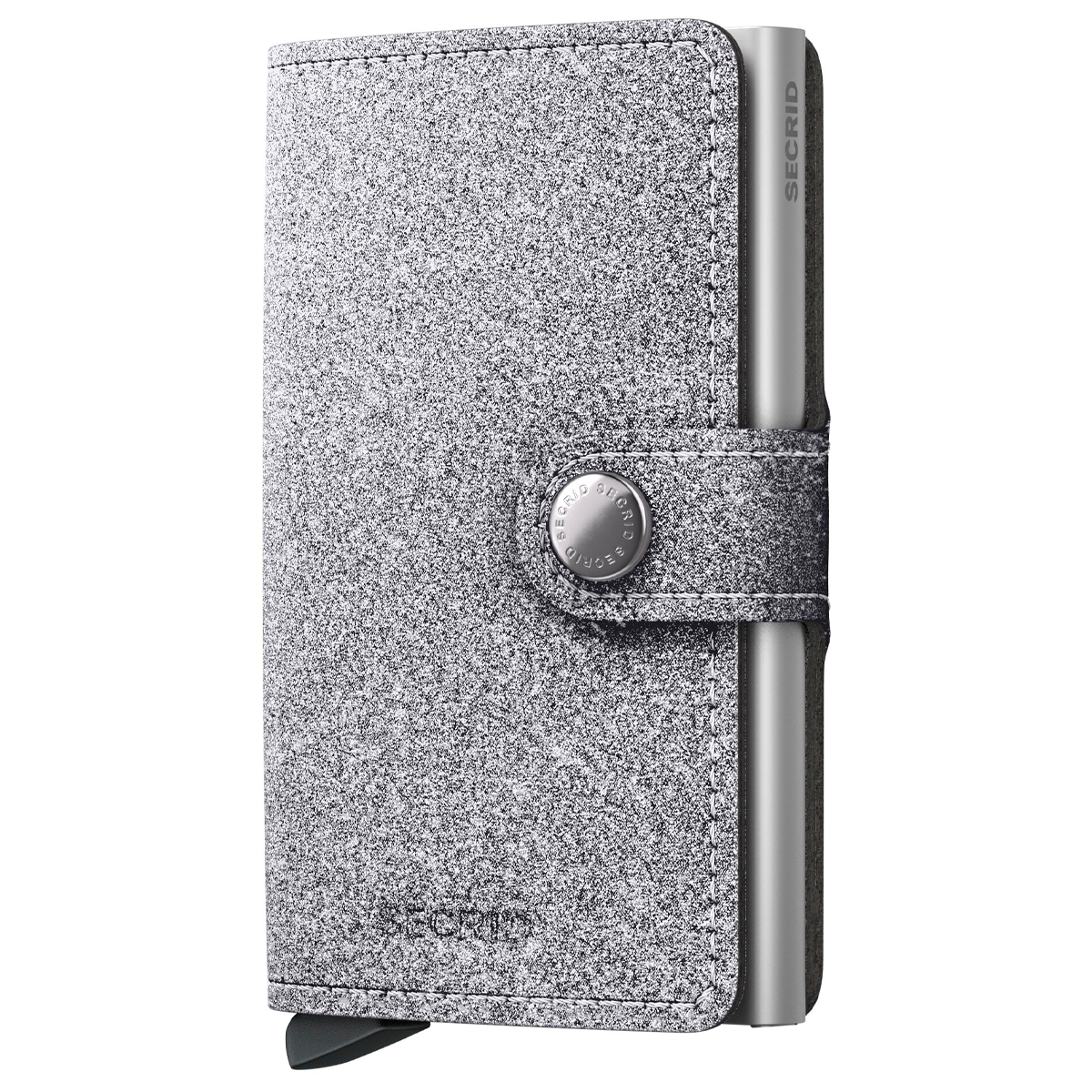MINIWALLET GLITTER SILVER