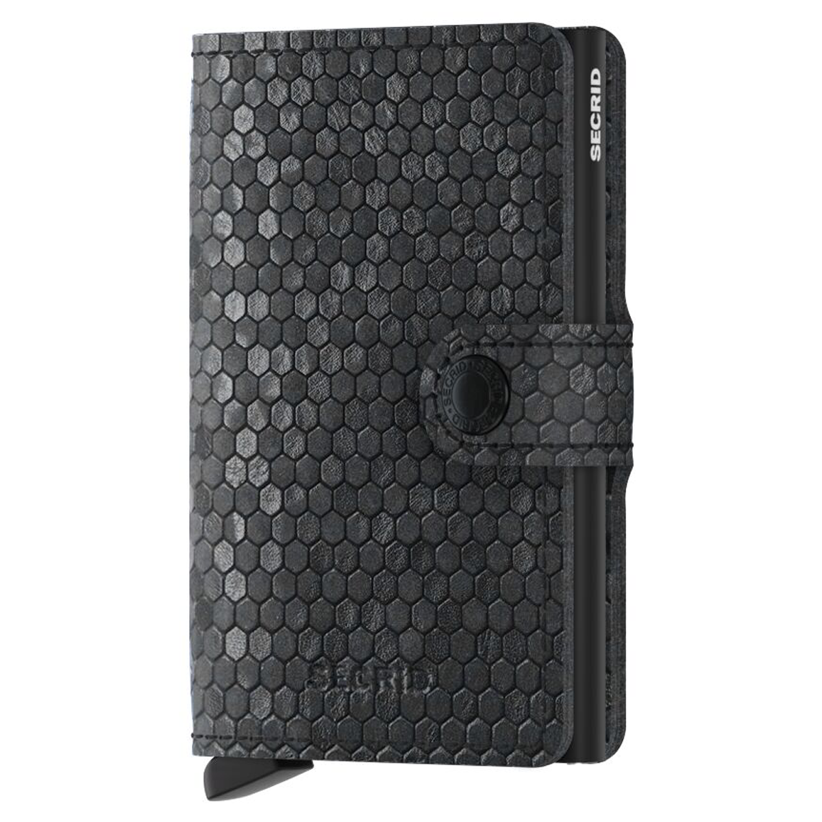 MINIWALLET HEXAGON BLACK