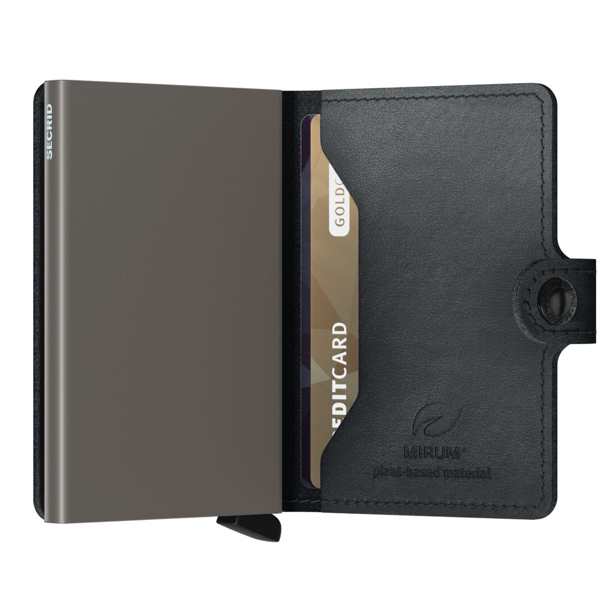 MINIWALLET MIRUM PLANT-BASED BLACK