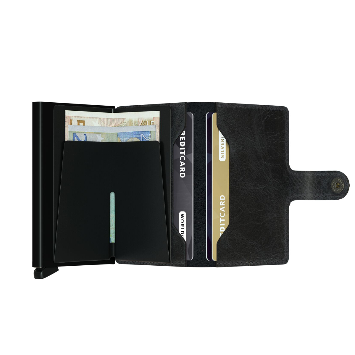 MINIWALLET VINTAGE BLACK