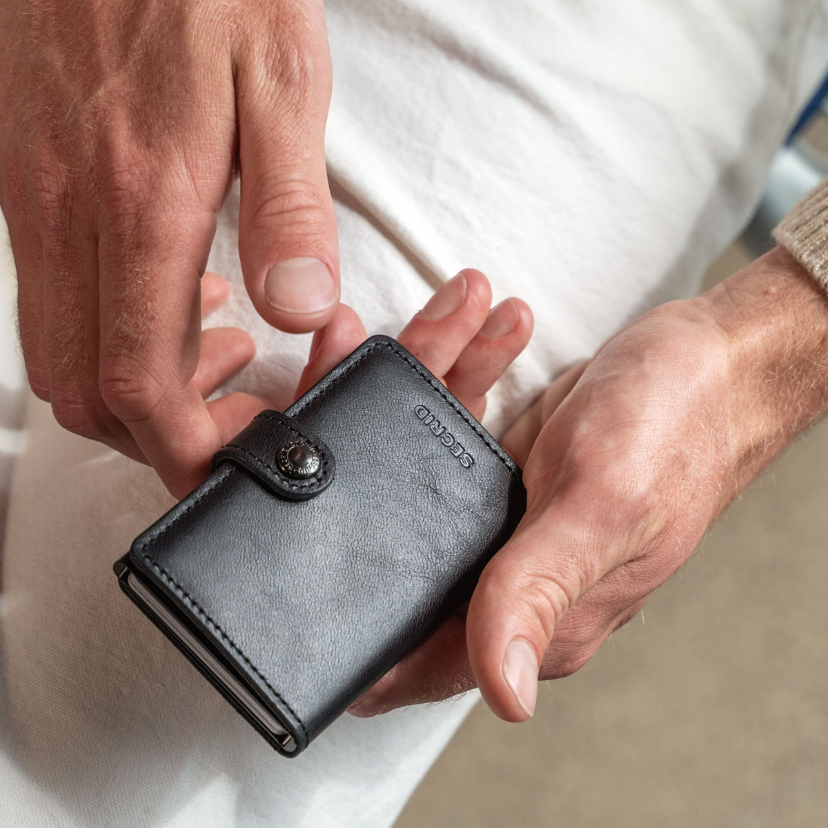 MINIWALLET VINTAGE BLACK