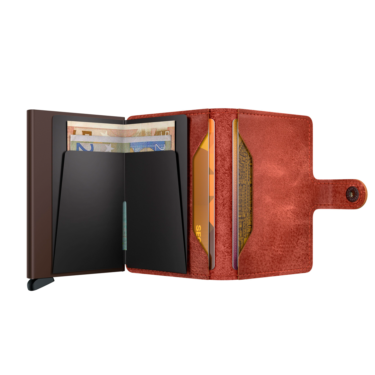 MINIWALLET VINTAGE ORANGE