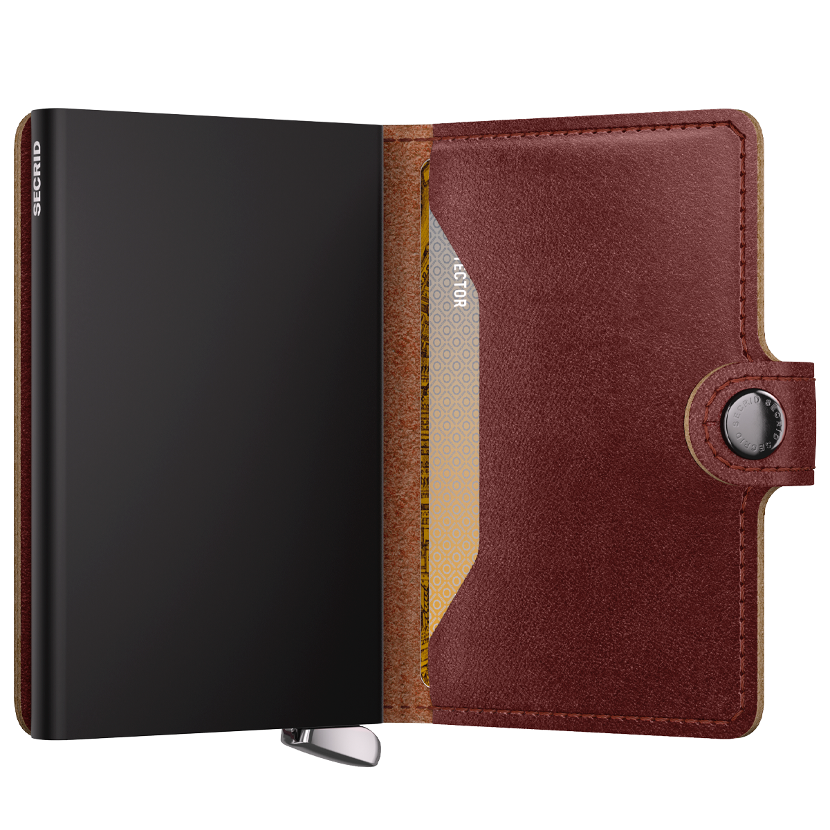 Premium Miniwallet Basco Brown