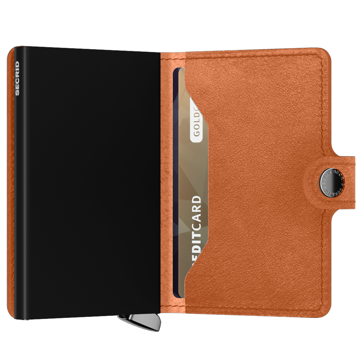 Premium Miniwallet Basco Cognac