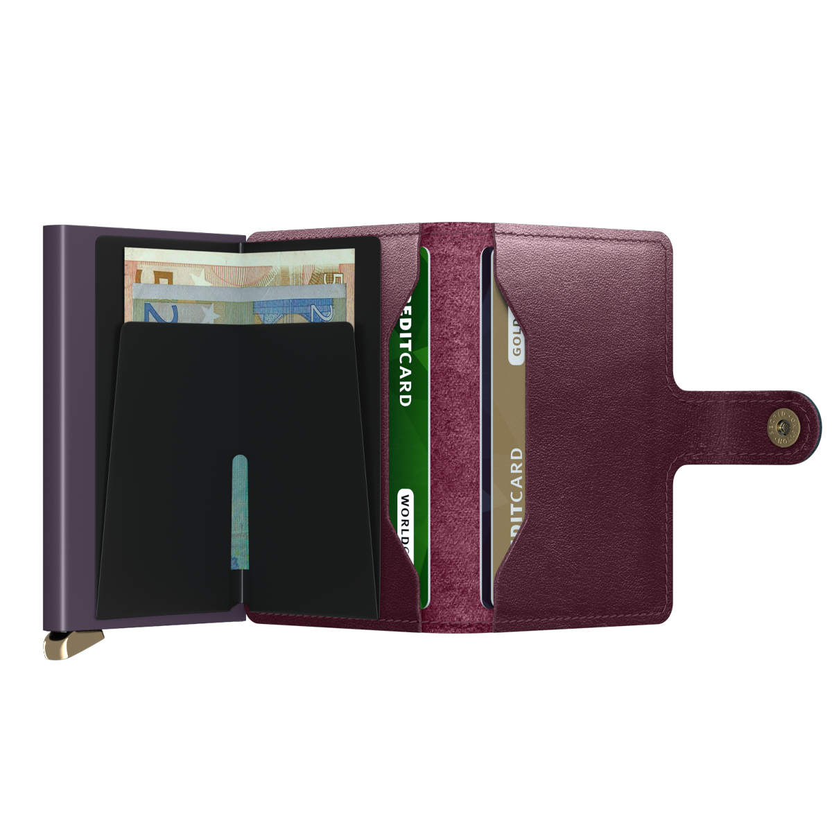 Premium Miniwallet Dusk Bordeaux
