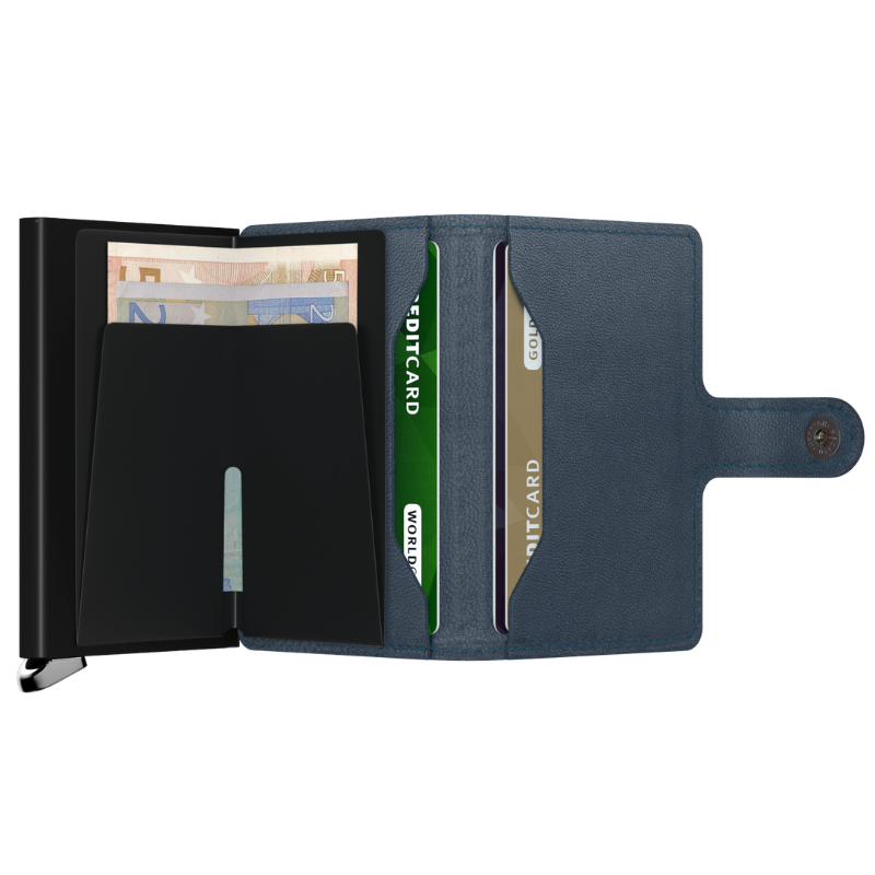 Premium Miniwallet Emboss Lines Teal