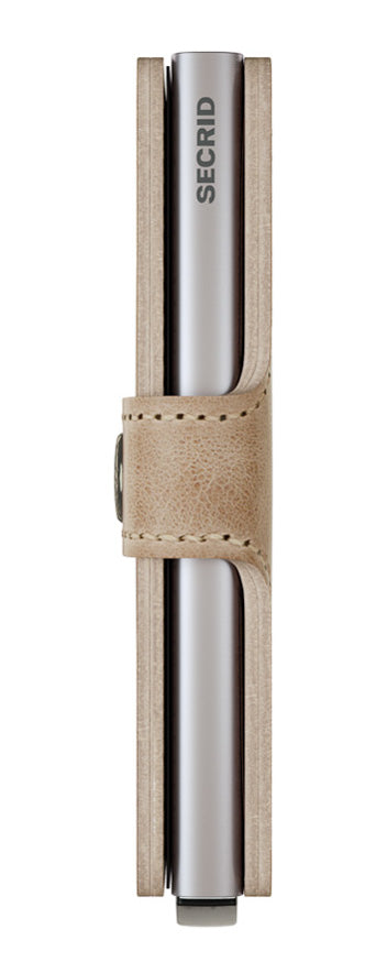 SECRID MINIWALLET TAUPE VINTAGE KORTHOLDER