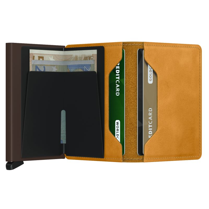 SECRID SLIMWALLET VINTAGE OCHRE KORTHOLDER