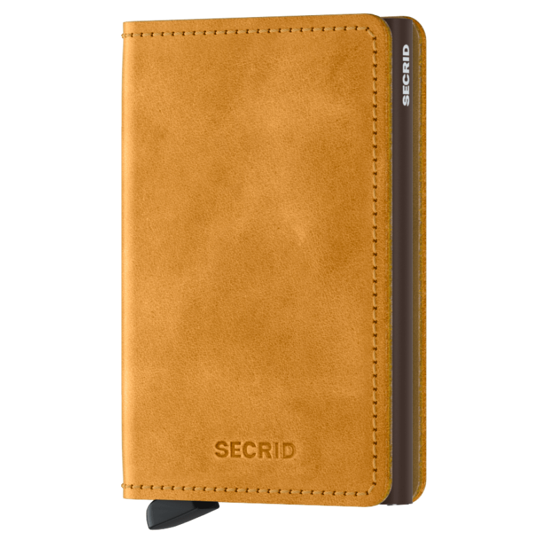 SECRID SLIMWALLET VINTAGE OCHRE KORTHOLDER