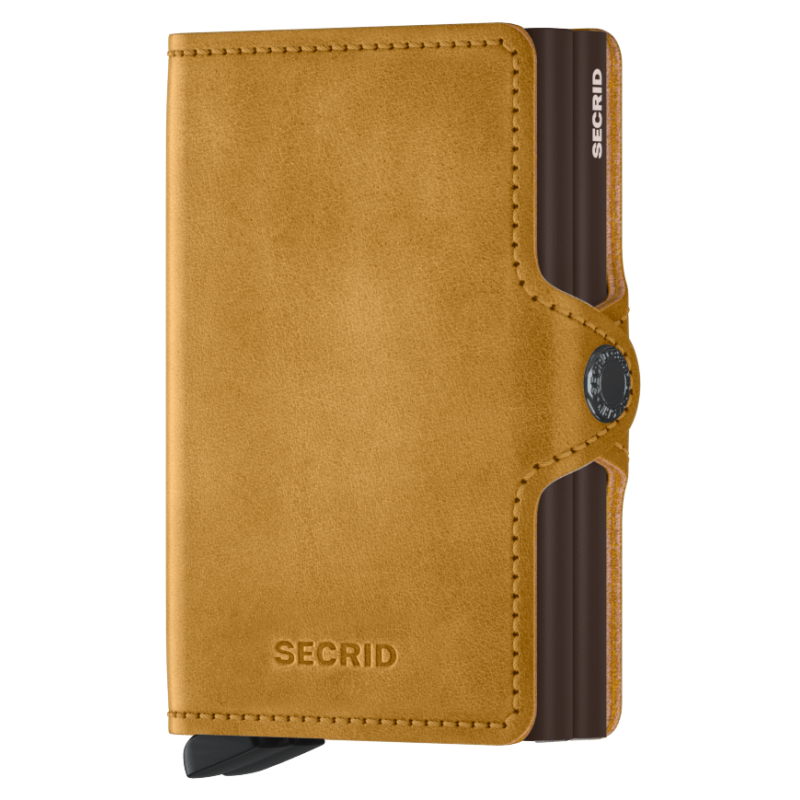 SECRID TWINWALLET VINTAGE OCHRE KORTHOLDER