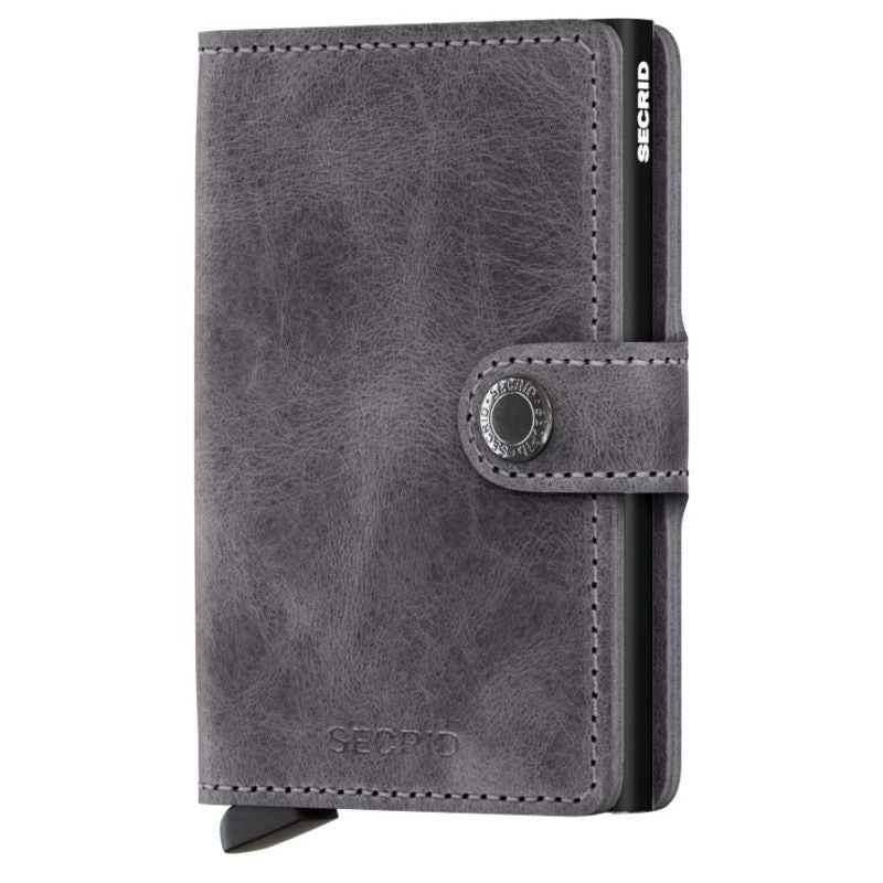 SECRID MINIWALLET GREY VINTAGE-BLACK