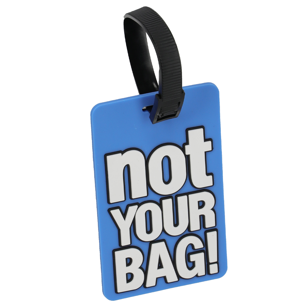 Kuffertmærke m. Citat