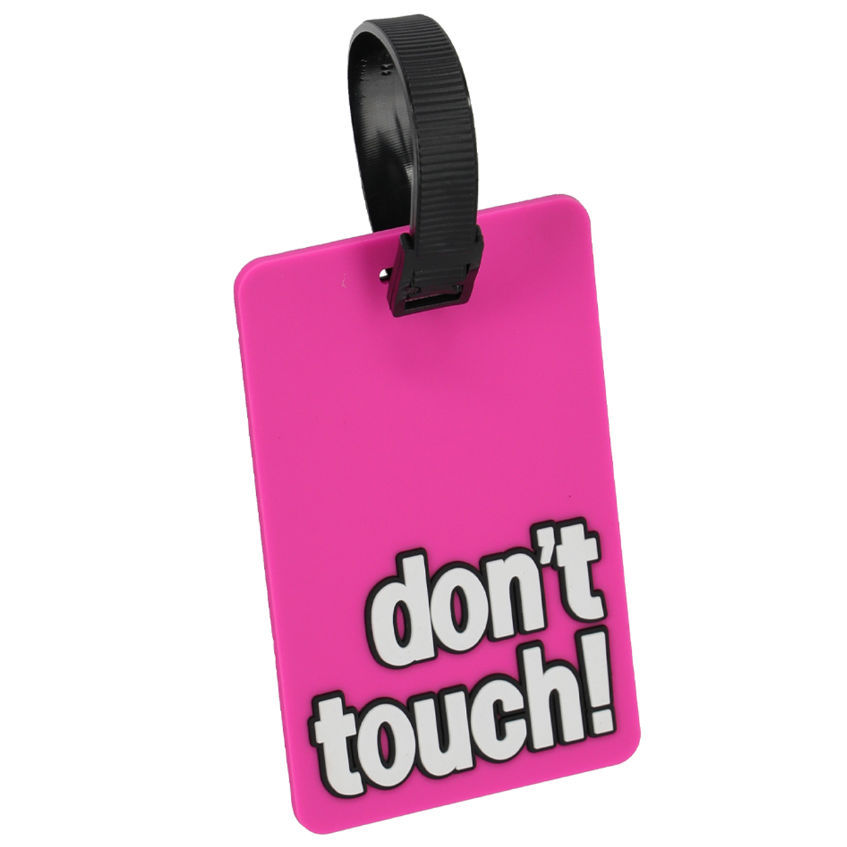 Kuffertmærke m. Citat