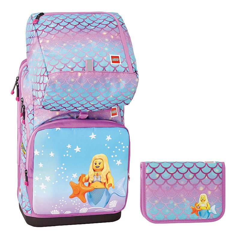 LEGO MERMAID MAXI PLUS SÆT SKOLETASKE