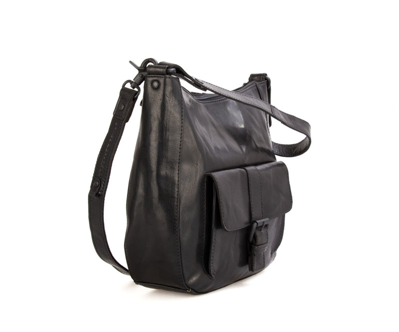 SPIKES & SPARROW HOBO SKULDERTASKE