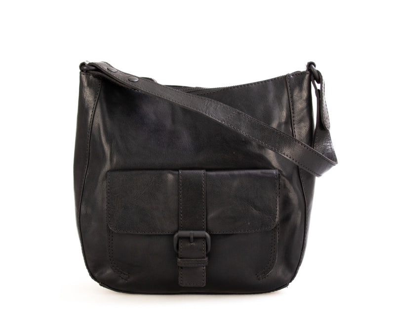 SPIKES & SPARROW HOBO SKULDERTASKE