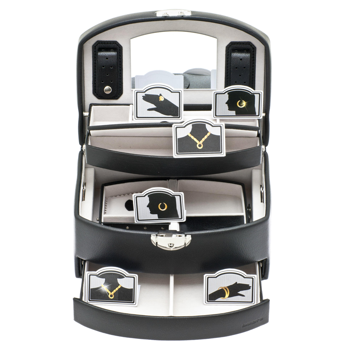 3-Lags Smykkeskrin PU