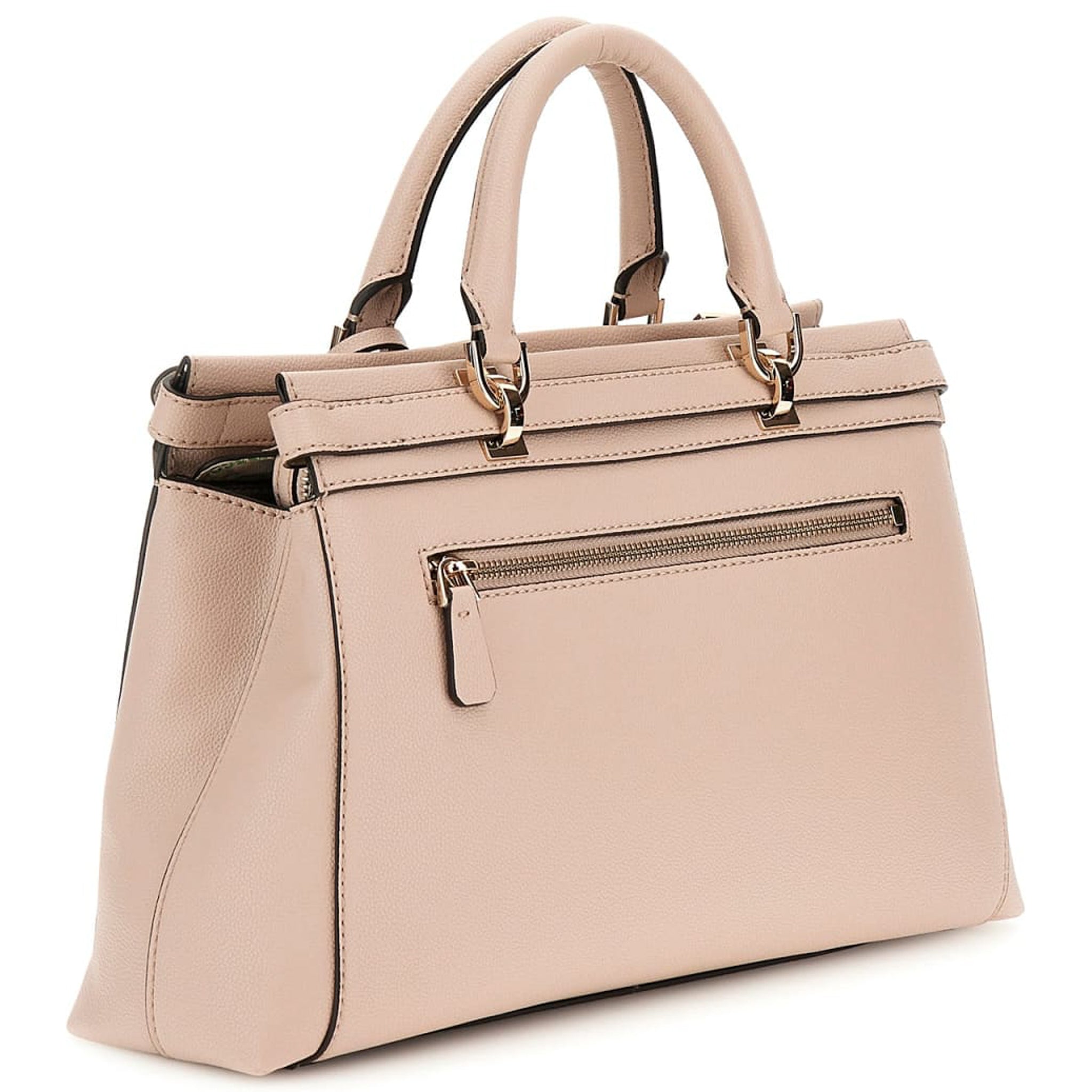 GUESS ECO ALI LUXURY SATCHEL HÅNDTASKE