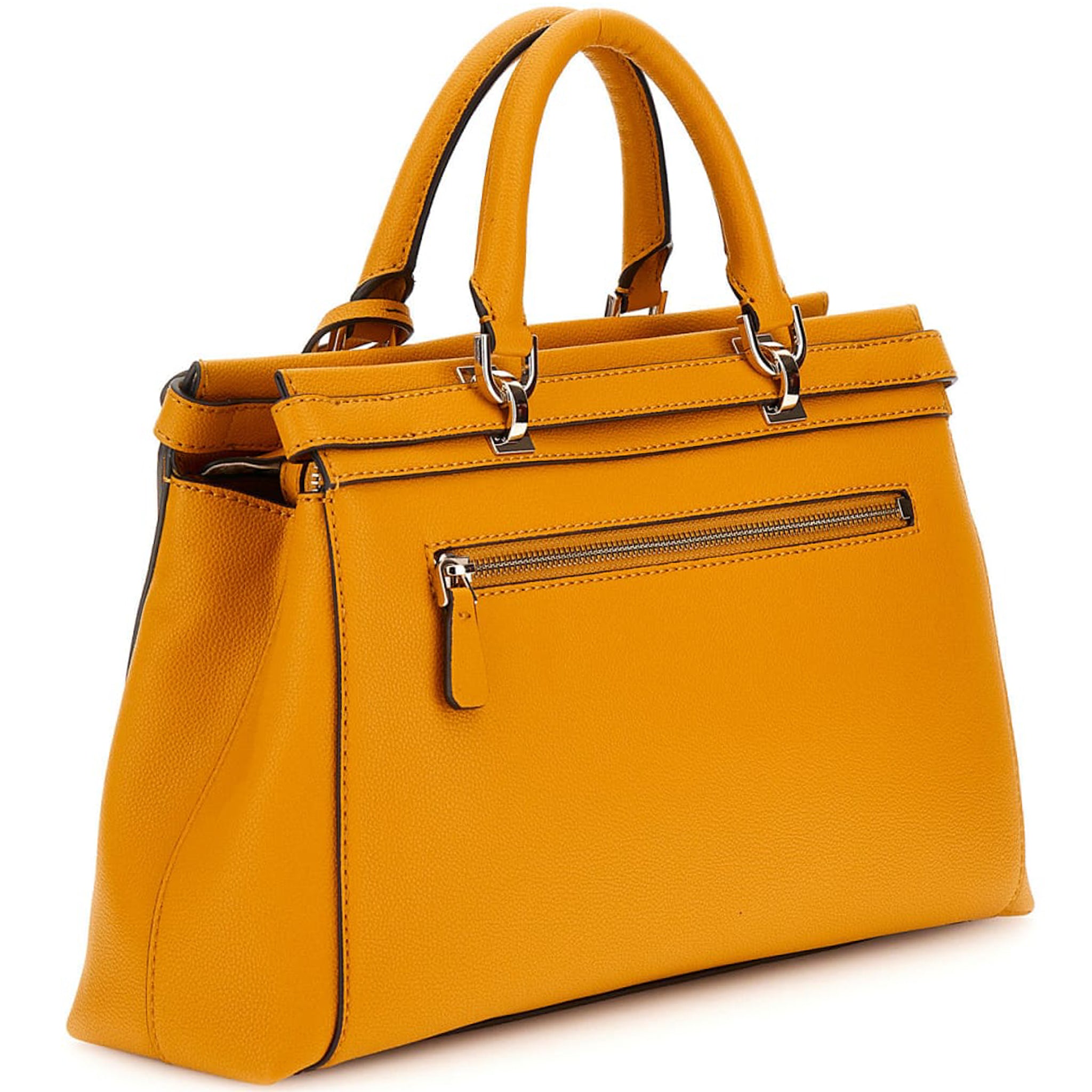 GUESS ECO ALI LUXURY SATCHEL HÅNDTASKE