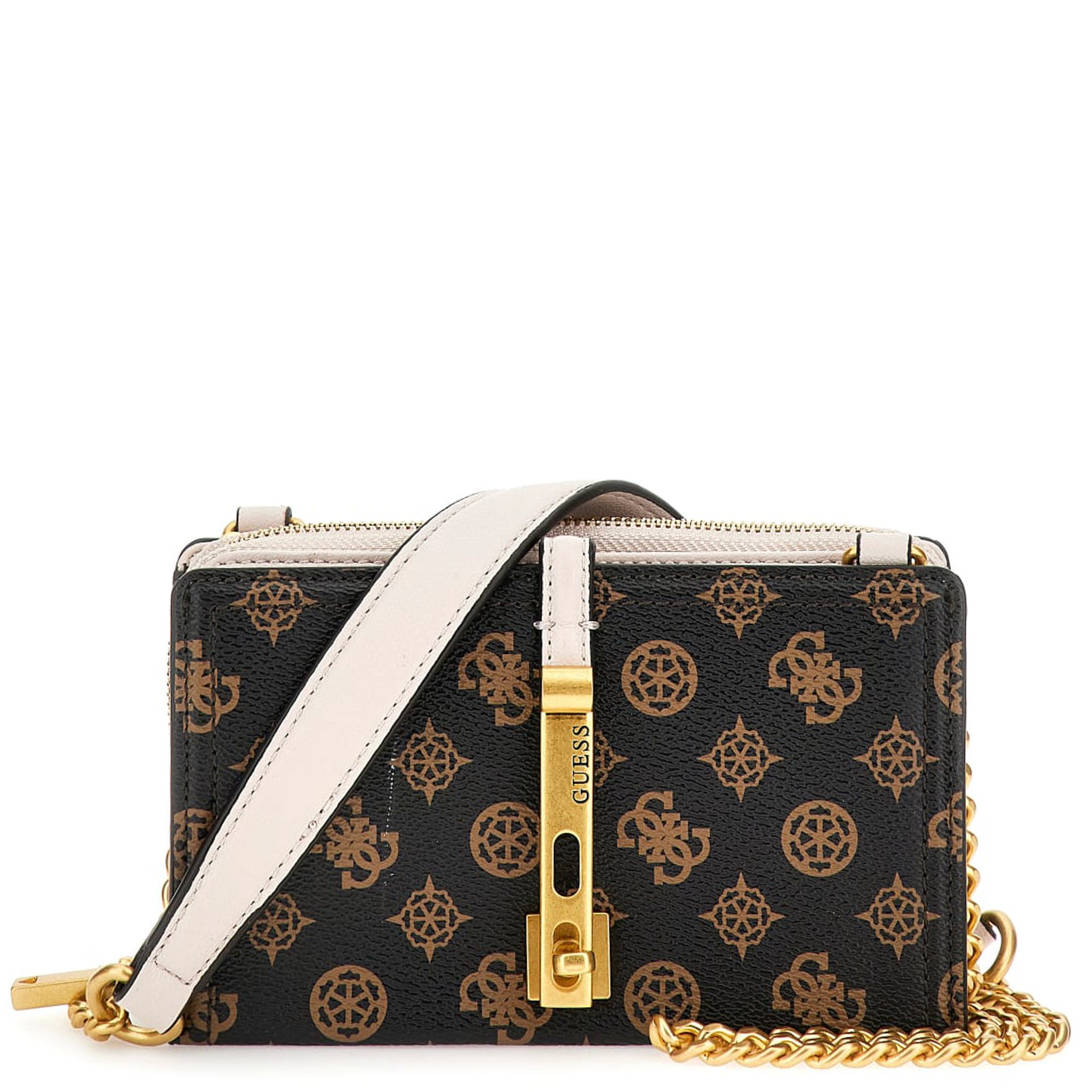 GUESS JAMES LOGO MINI GIRLFREND CROSSBODY