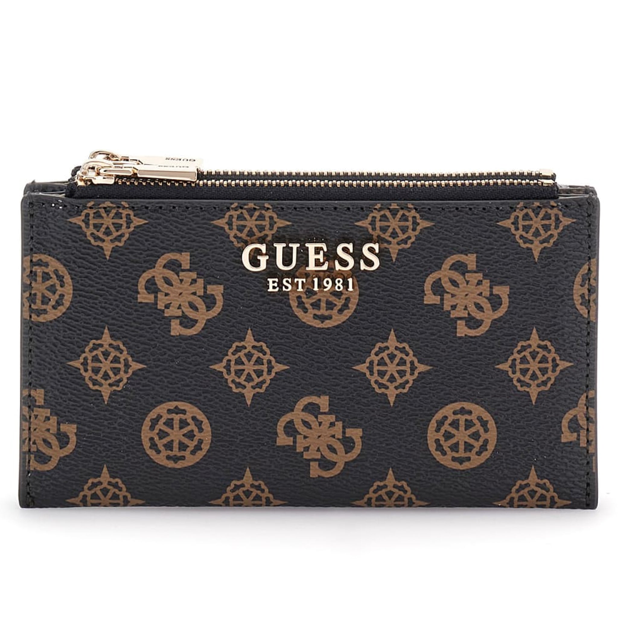 GUESS LAUREL SLG DOUBLE ZIP COIN DAMEPUNG