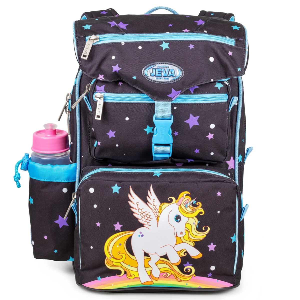 Beginners Golden Unicorn Skoletaske