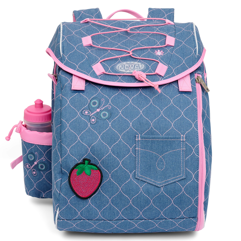 Intermediate Denim Girl Skoletaske