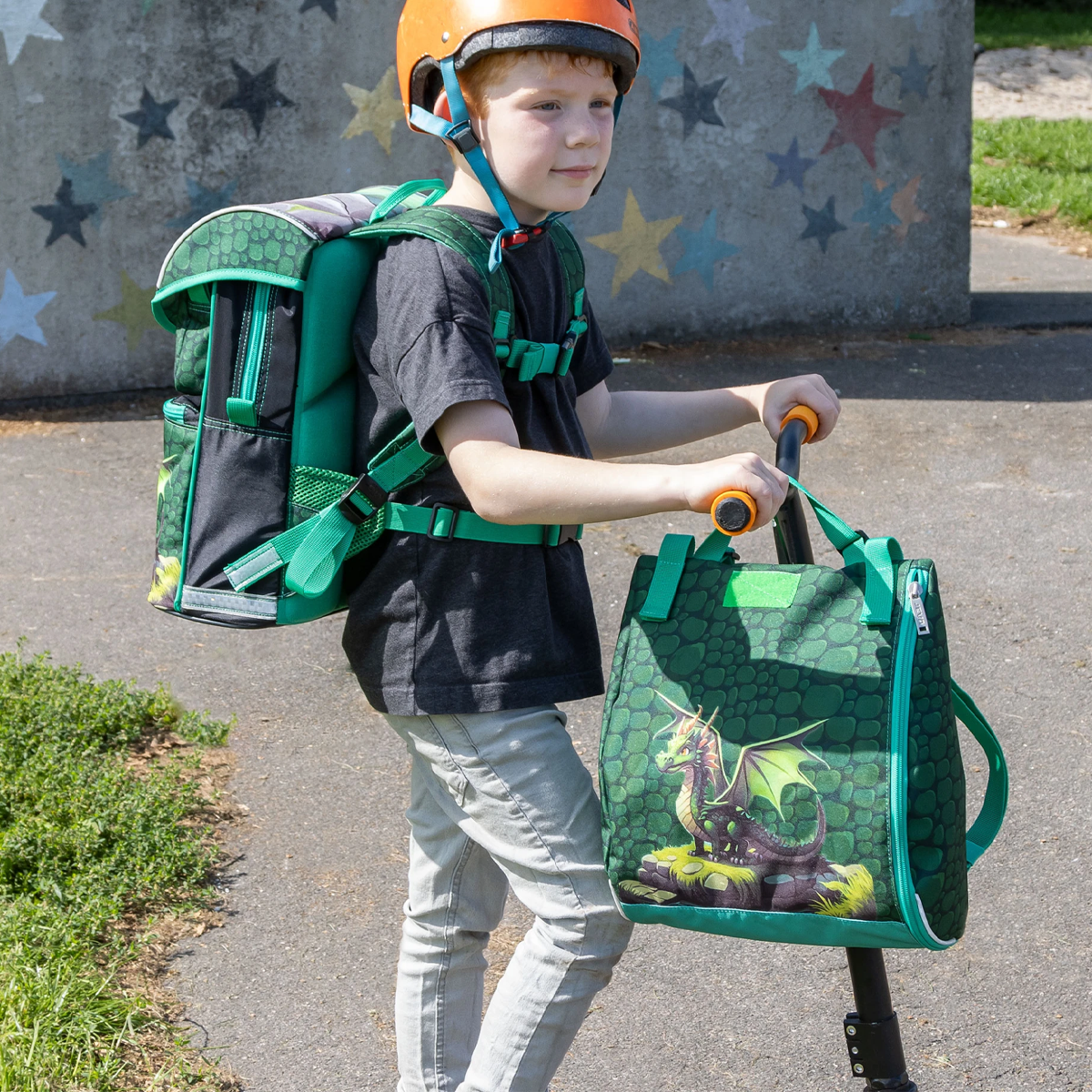 Intermediate Dragon Draco Skoletaske