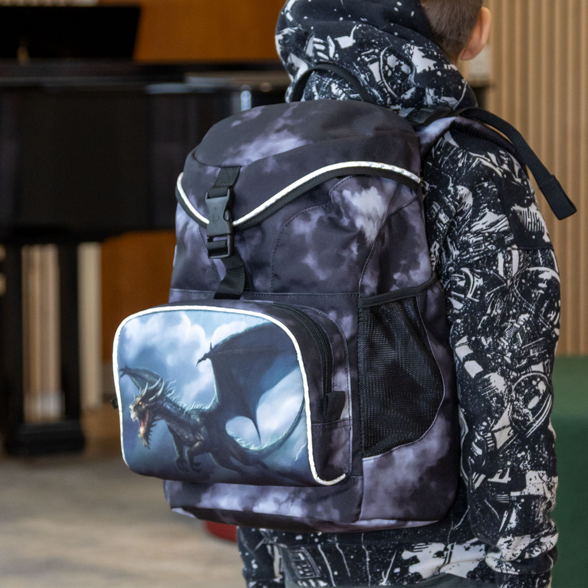 Learner Fly Dragon Skoletaske