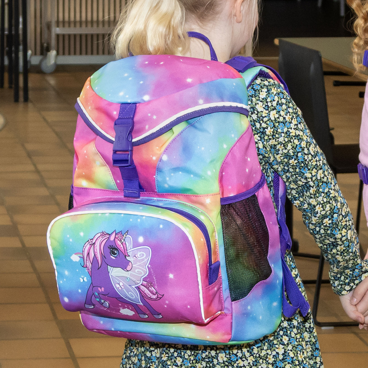 Learner Rainbow Alicorn Skoletaske
