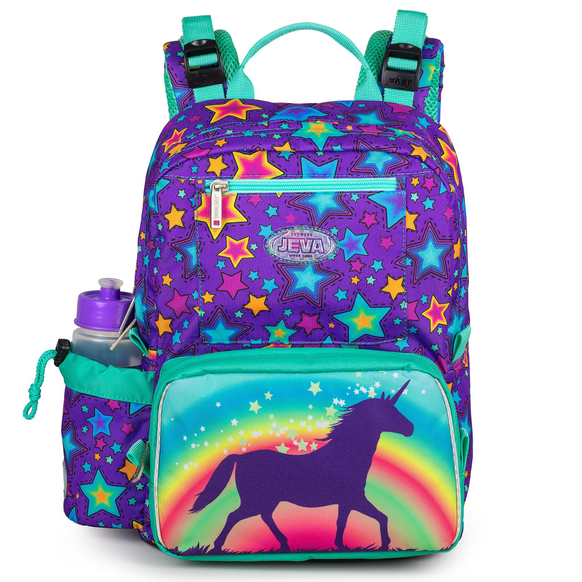 Start-Up Rainbow Unicorn Candy Skoletaske