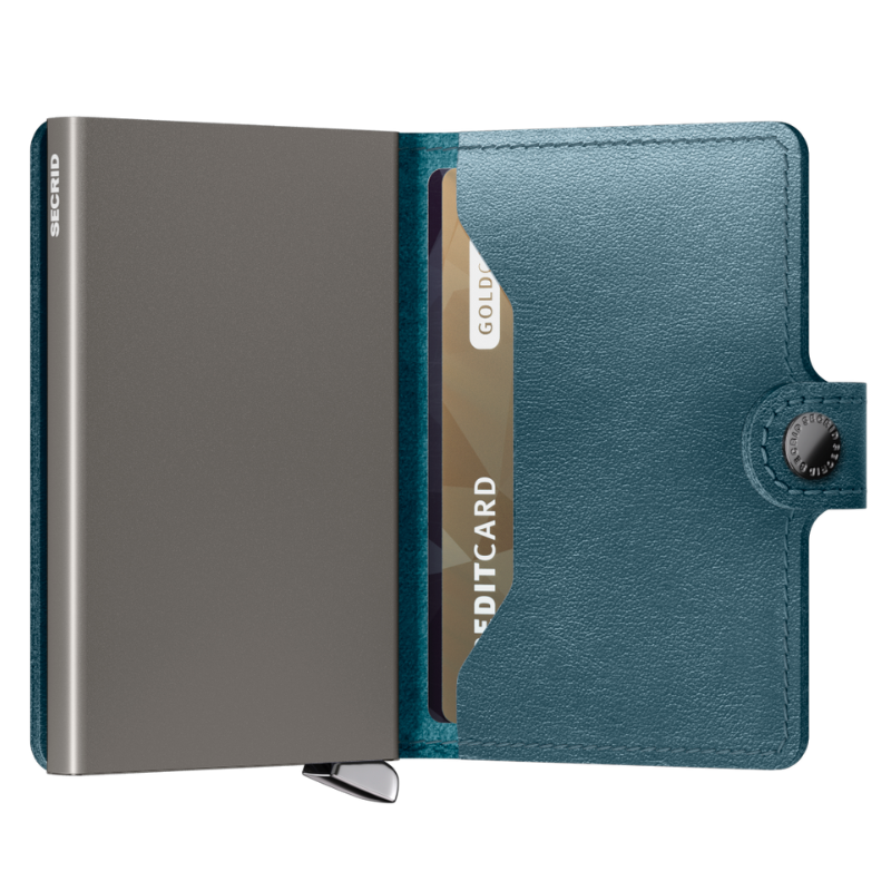 SECRID PREMIUM MINIWALLET DUSK TEAL KORTHOLDER