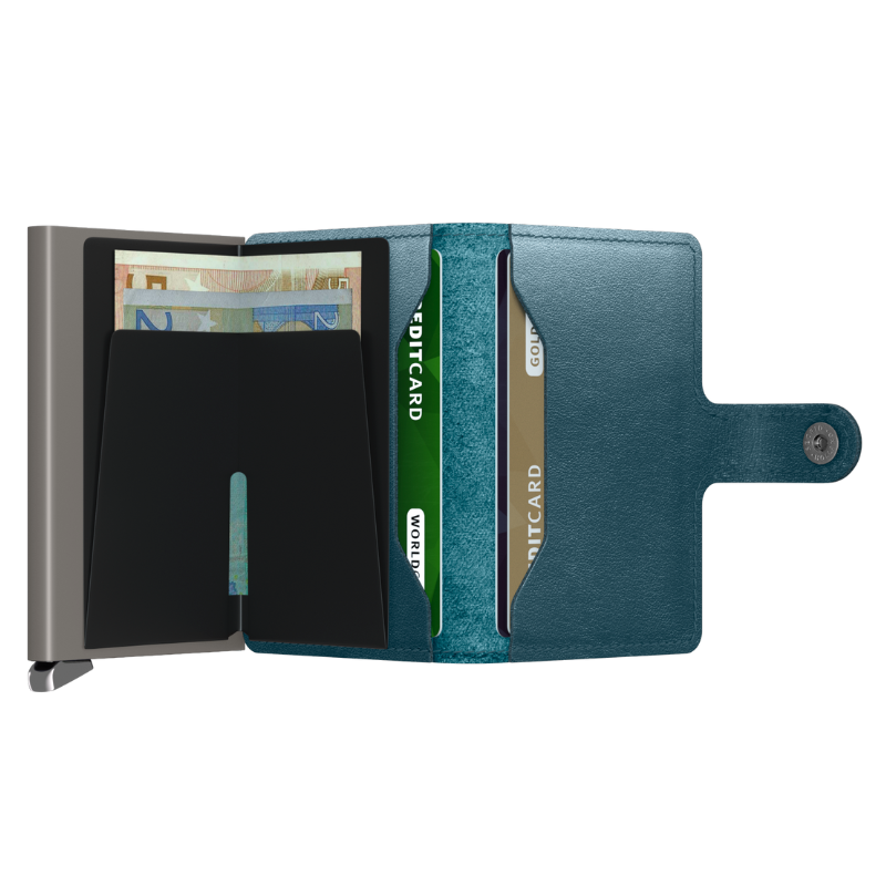 SECRID PREMIUM MINIWALLET DUSK TEAL KORTHOLDER