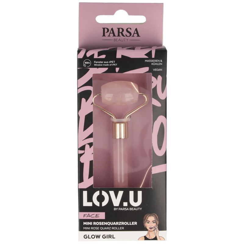 PARSA LY MINI ROSA QUARTZ ROLLER