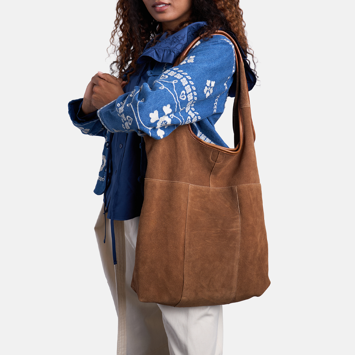 Lyra Suede Shopper