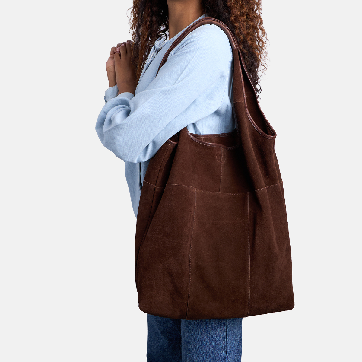 Lyra Suede Shopper