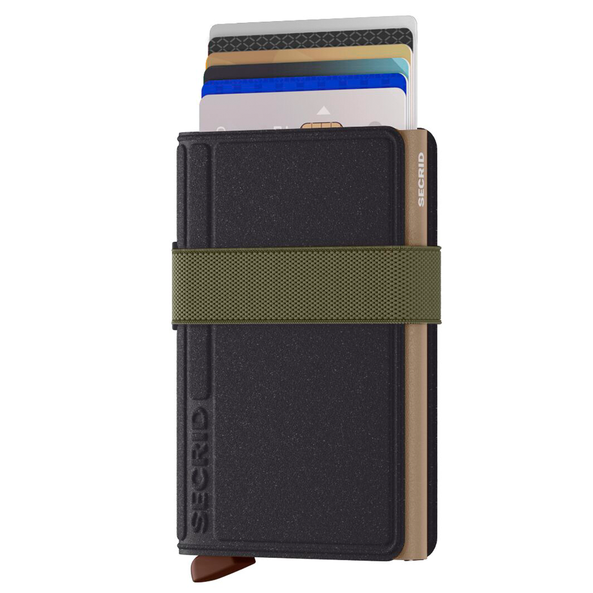 BANDWALLET LIBA BLACK-OLIVE